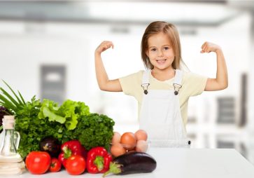 The benefits of healthy food for kids