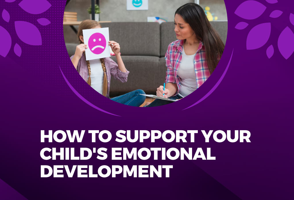 Parent supporting child’s emotional development