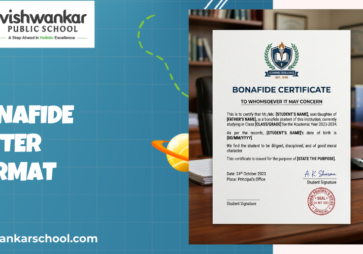 Application for Bonafide Certificate – Format and Sample Letter