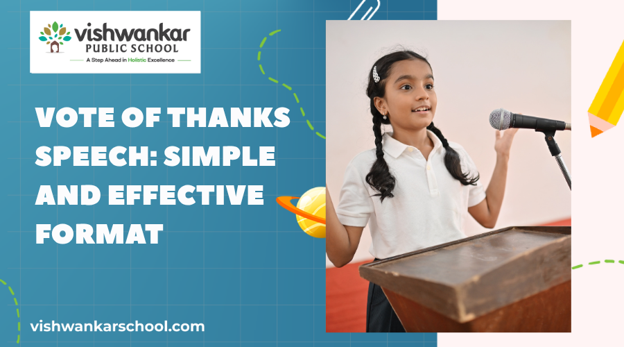 vote of thanks speech at a school function